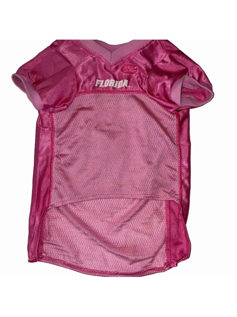 Florida Gators Pet Jersey Medium Pink White Dog Clothing